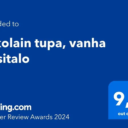 Chalet Nikolain Tupa, Vanha Hirsitalo